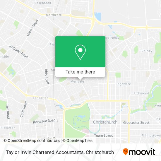 Taylor Irwin Chartered Accountants map