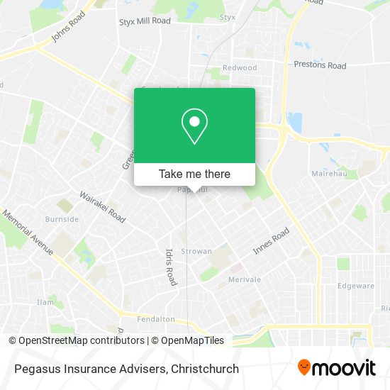 Pegasus Insurance Advisers map