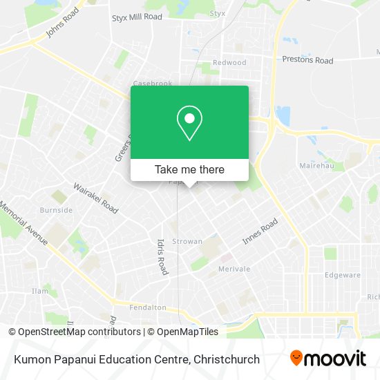 Kumon Papanui Education Centre map