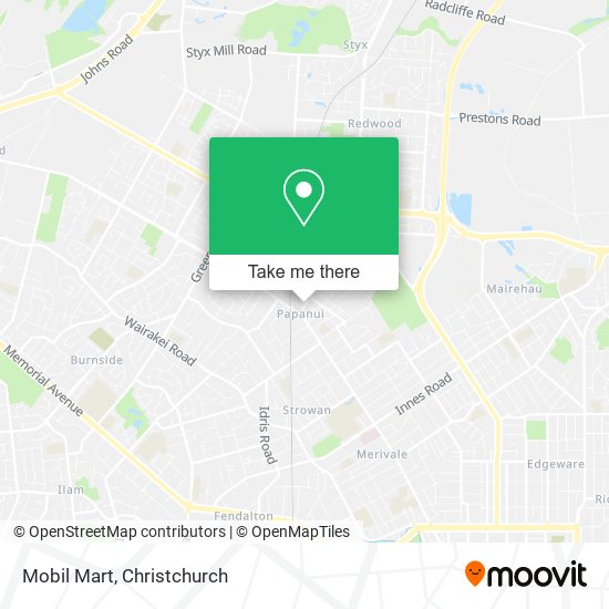 Mobil Mart map