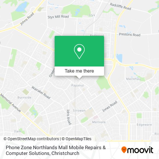 Phone Zone Northlands Mall Mobile Repairs & Computer Solutions map