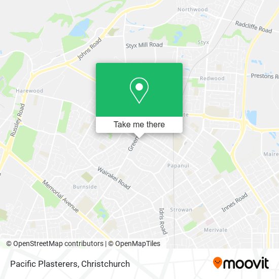 Pacific Plasterers map