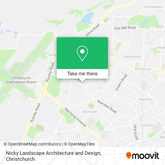 Nicky Landscape Architecture and Design map