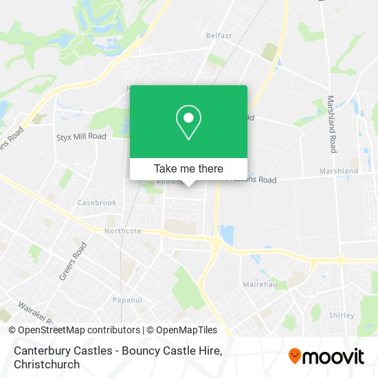 Canterbury Castles - Bouncy Castle Hire map