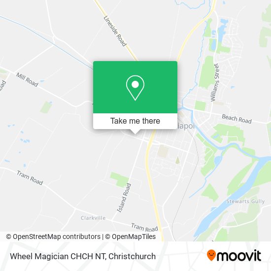 Wheel Magician CHCH NT map