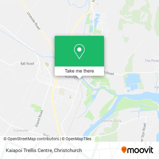 Kaiapoi Trellis Centre map