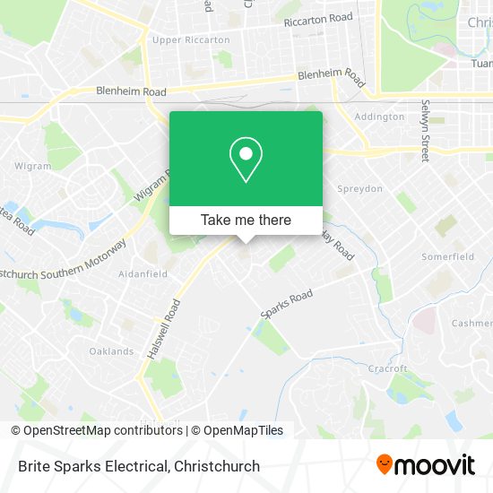 Brite Sparks Electrical map