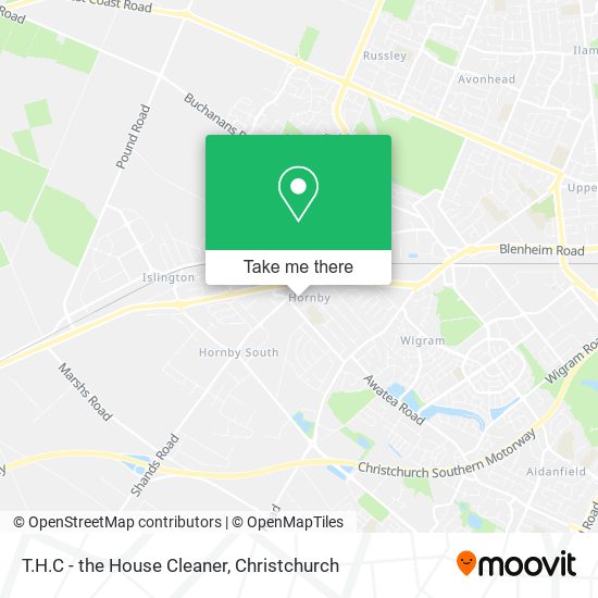 T.H.C - the House Cleaner map