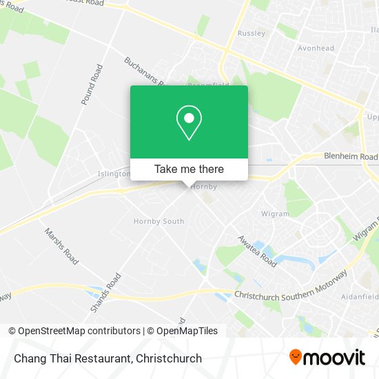 Chang Thai Restaurant map