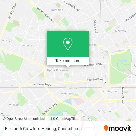 Elizabeth Crawford Hearing map