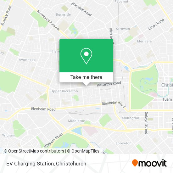 EV Charging Station map