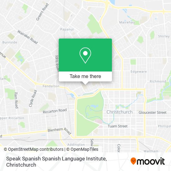 Speak Spanish Spanish Language Institute map