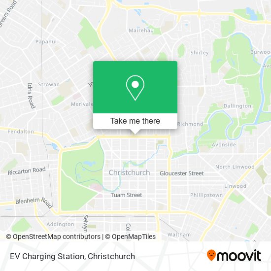 EV Charging Station map