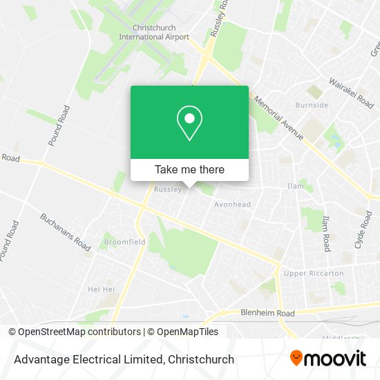 Advantage Electrical Limited map