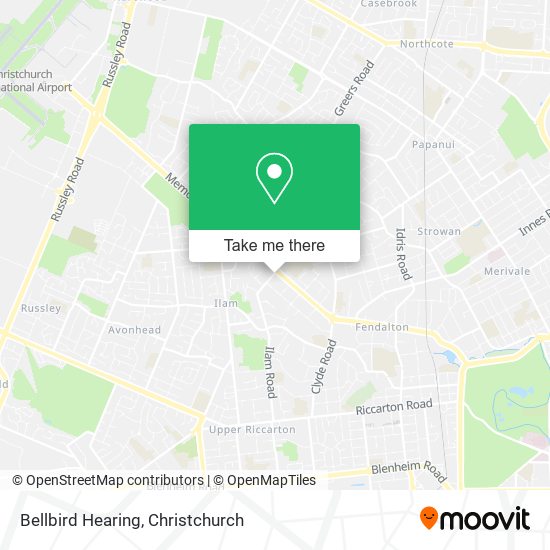 Bellbird Hearing map