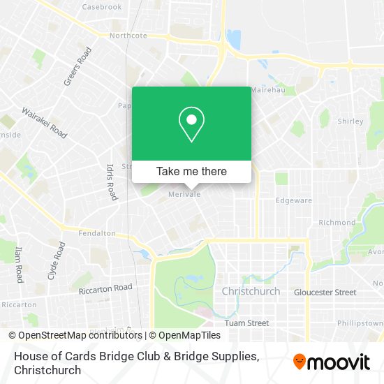 House of Cards Bridge Club & Bridge Supplies map