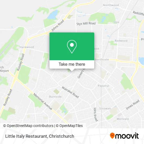 Little Italy Restaurant map