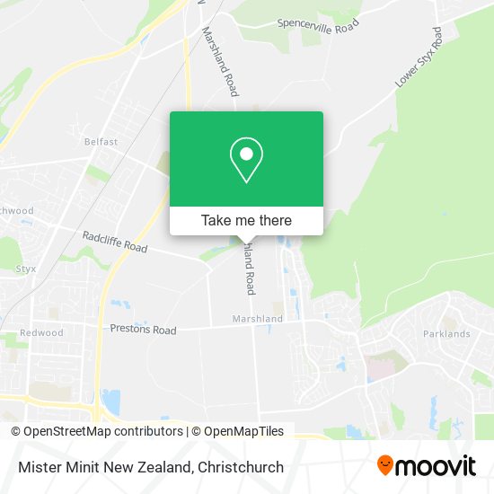 Mister Minit New Zealand地图