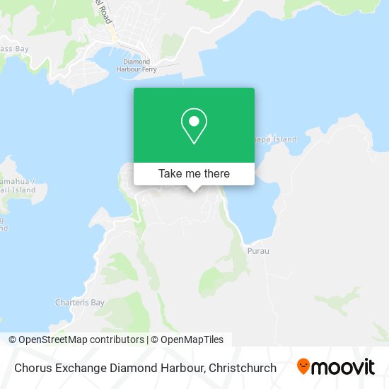 Chorus Exchange Diamond Harbour map