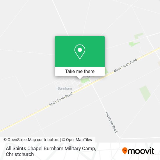 All Saints Chapel Burnham Military Camp map