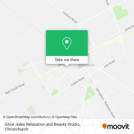 Glow Jules Relaxation and Beauty Studio map