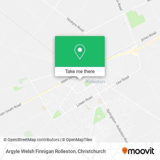 Argyle Welsh Finnigan Rolleston map