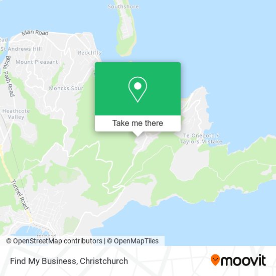 Find My Business map