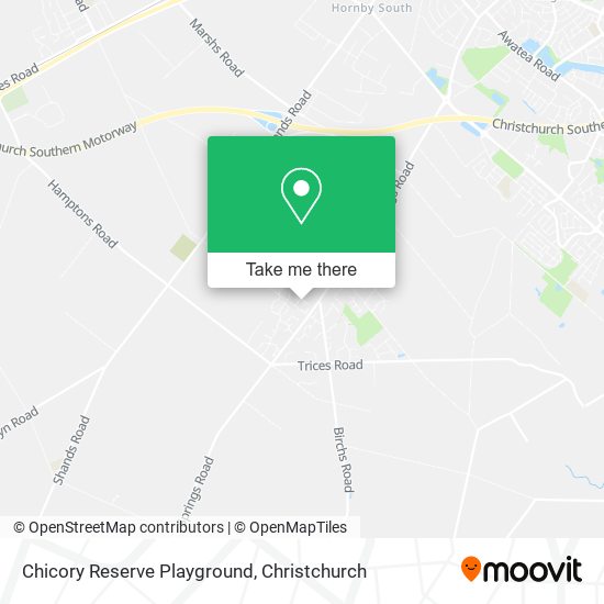 Chicory Reserve Playground map