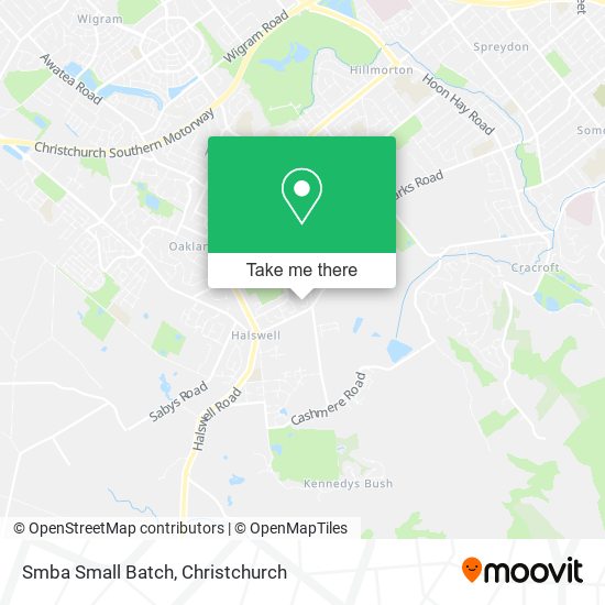 Smba Small Batch map