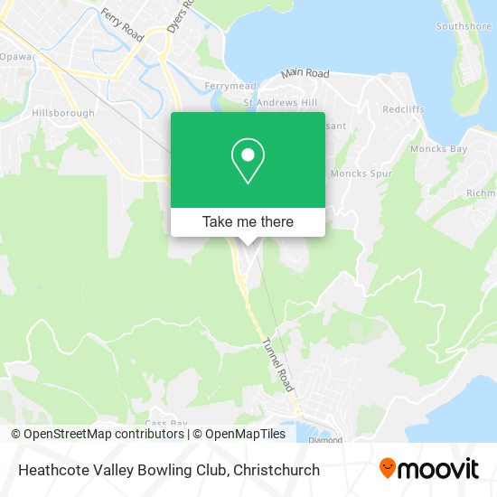 Heathcote Valley Bowling Club地图