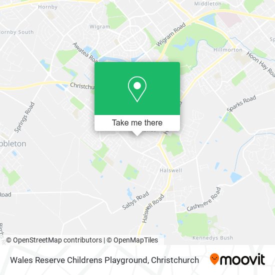 Wales Reserve Childrens Playground map