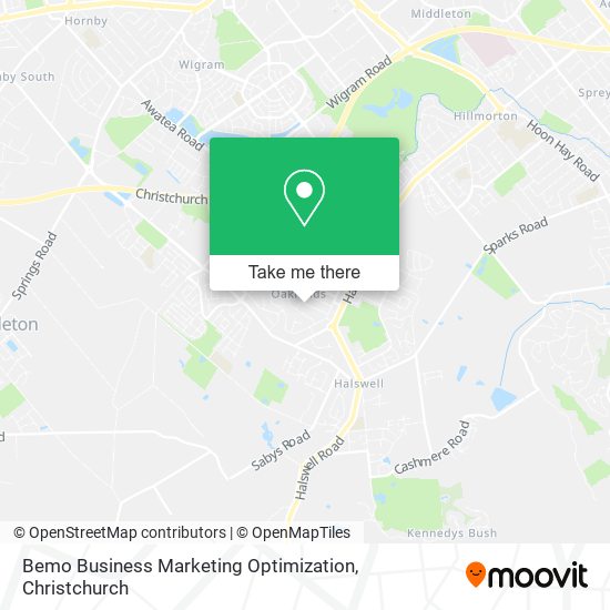 Bemo Business Marketing Optimization map