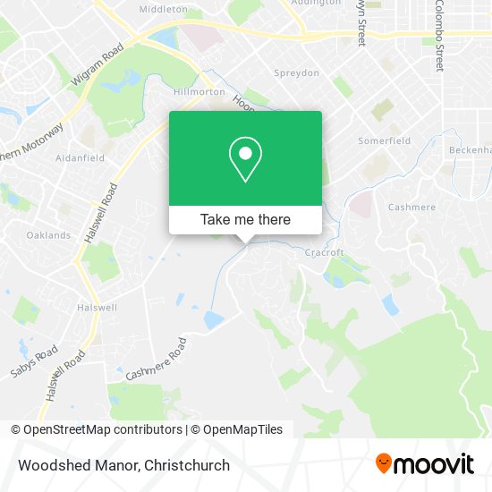 Woodshed Manor地图