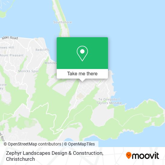 Zephyr Landscapes Design & Construction map