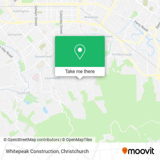 Whitepeak Construction map