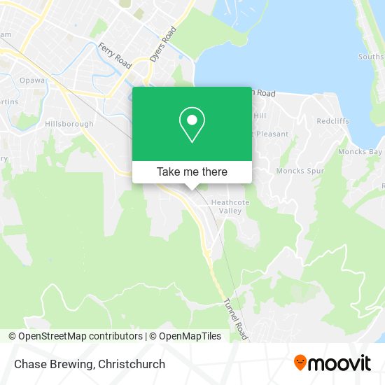 Chase Brewing map