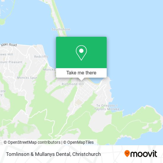 Tomlinson & Mullanys Dental map