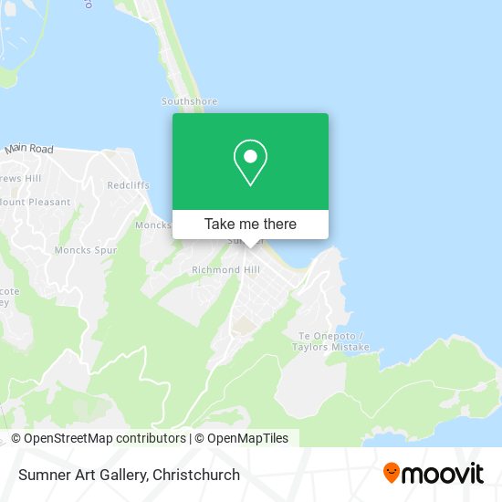 Sumner Art Gallery map