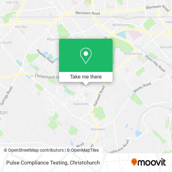 Pulse Compliance Testing map
