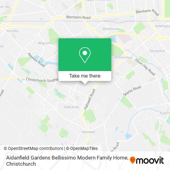 Aidanfield Gardens Bellissimo Modern Family Home map