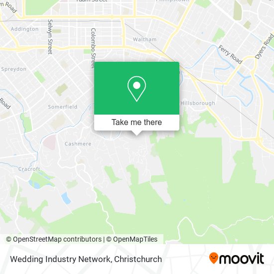 Wedding Industry Network map