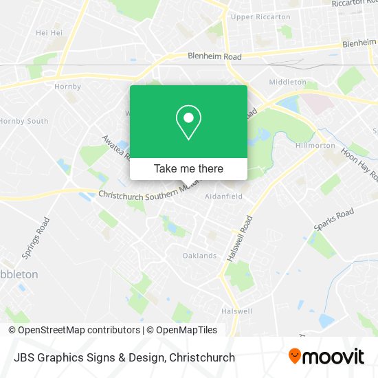 JBS Graphics Signs & Design map
