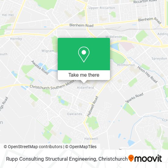 Rupp Consulting Structural Engineering map