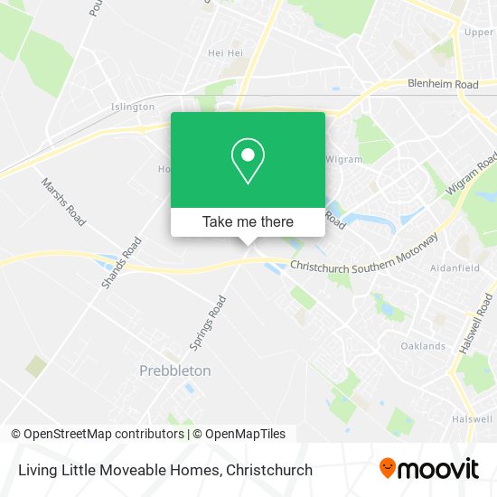 Living Little Moveable Homes map