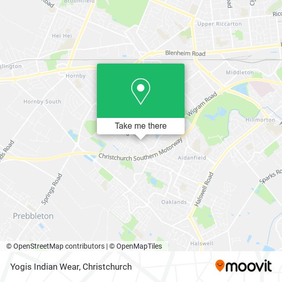 Yogis Indian Wear map