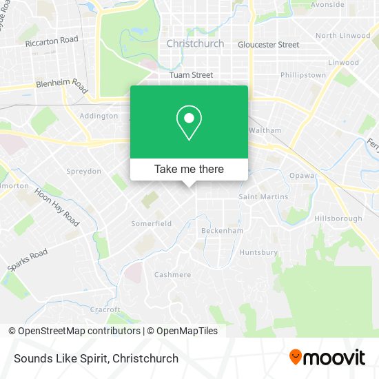 Sounds Like Spirit map