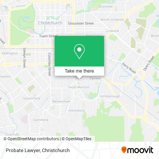 Probate Lawyer map