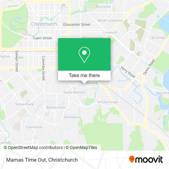 Mamas Time Out map
