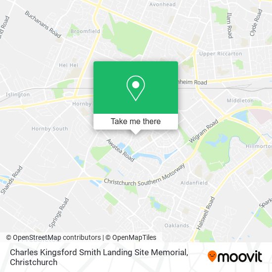 Charles Kingsford Smith Landing Site Memorial map
