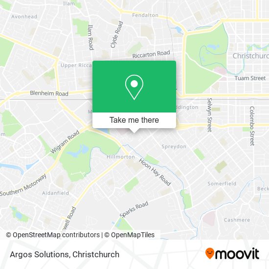 Argos Solutions map
